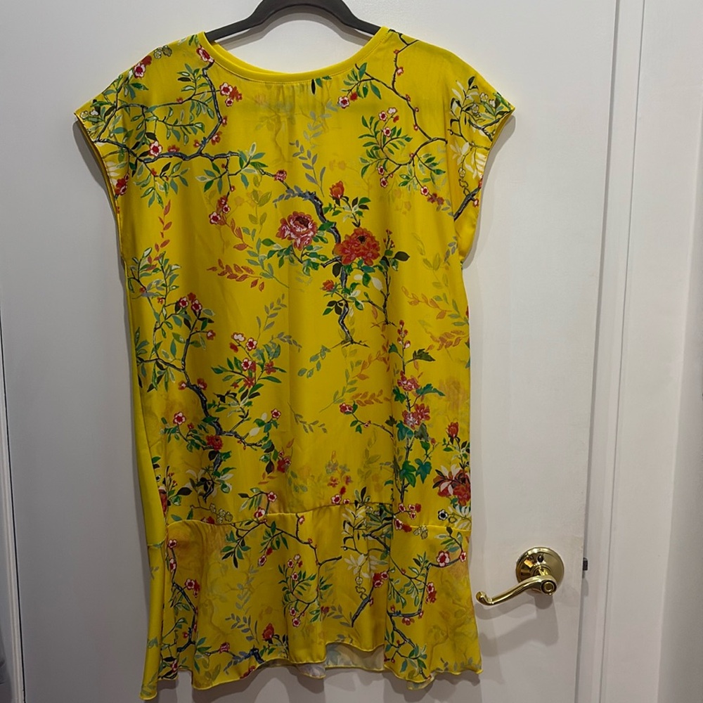 The Yellow Dress With Blossoming Branches medium Zara